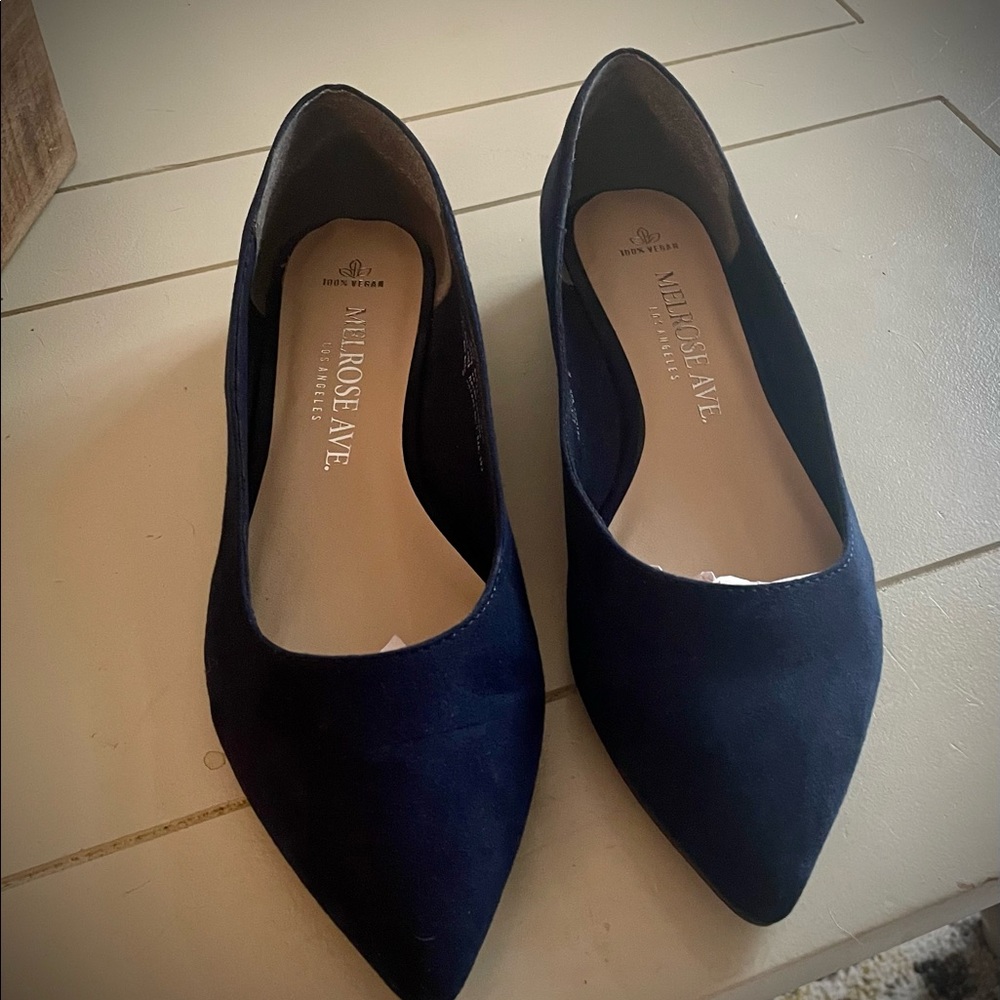 Navy Blue Flats
